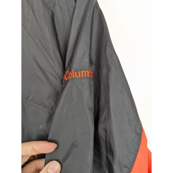 Columbia Oregon State Men's Large Beavers Black Orange Jacket Hooded Full Zip - Picture 3 of 7